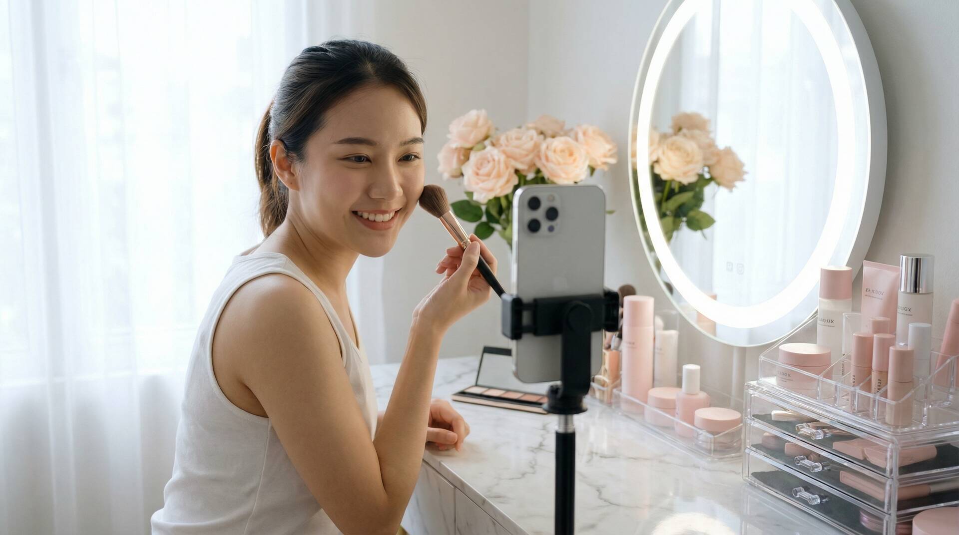 玩偶姐姐美妆视频教程